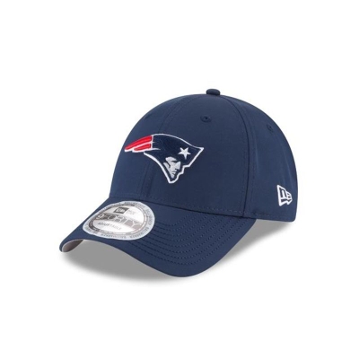 Blue New England Patriots Hat - New Era NFL Team Ballmarker 9FORTY Adjustable Caps USA3480592